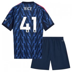 Günstige Fußballtrikots Arsenal Rice 41 Kinder Auswärtstrikot 2025-26 Kurzarm